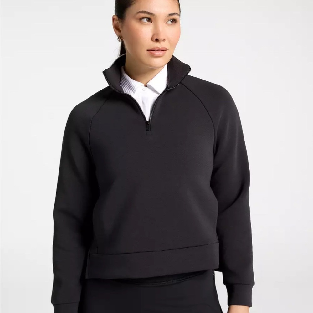 CALIA by Carrie Underwood Black Half-Zip Pullover Sweatshirt
